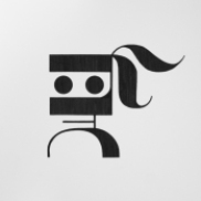 Bodoni icon: Ninja face